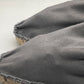 DOUBLE BUCKLE BLACK SUEDE LOAFERS