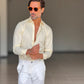 CAMICIA LIMONE EFFETTO MAGLINA TELAMIRA