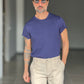 T SHIRT BLU ROYAL TELAMIRA   COTONE STRECH