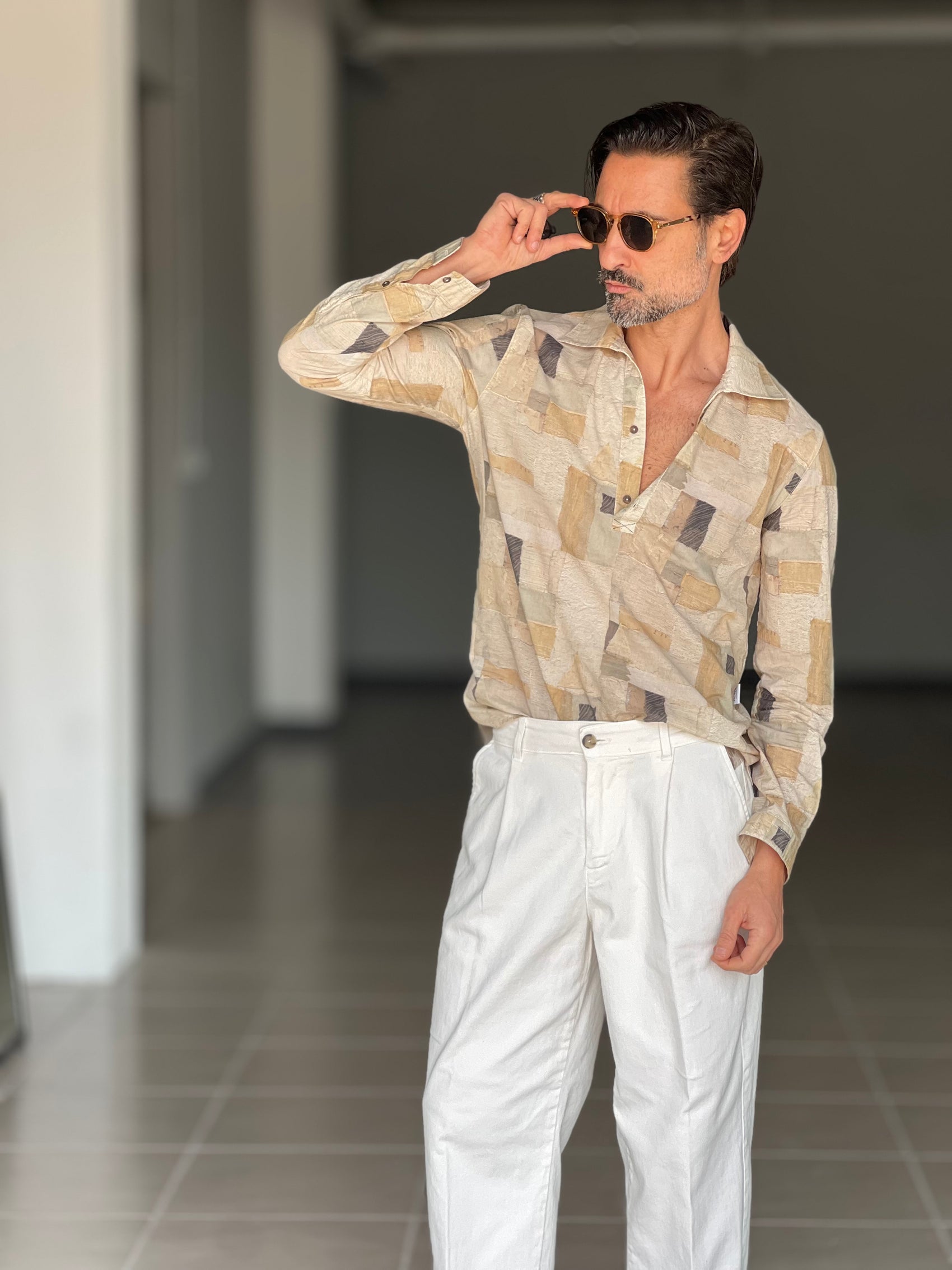 GIOSTRA VISCOSE SHIRT