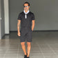 BERMUDA NERO   PINCES COTONE 553