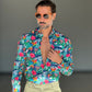 CAMICIA  DEPOT DISEGNO PAPPAGALLO COTONE DOPPIORITORTO
