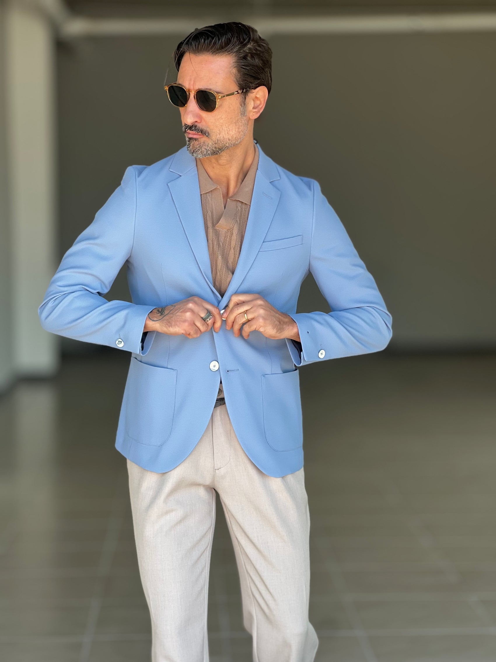 GIACCA CIELO ALTATENSIONE TASCA A TOPPA