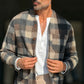 GIACCA XAGON COLLO TOKYO TARTAN EFFETTO FLANELLA DECOSTRUITA CROP
