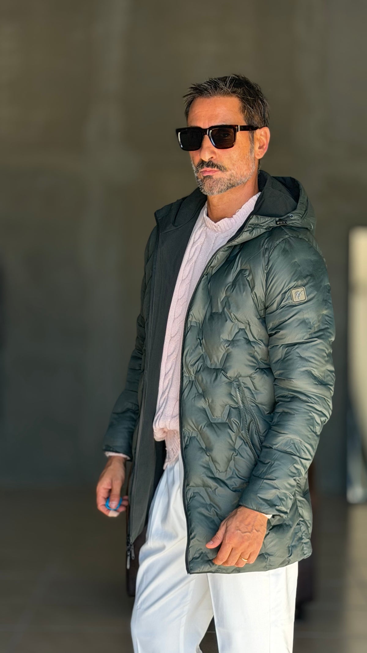 ECORENNA ECRU' BOMBER JACKET