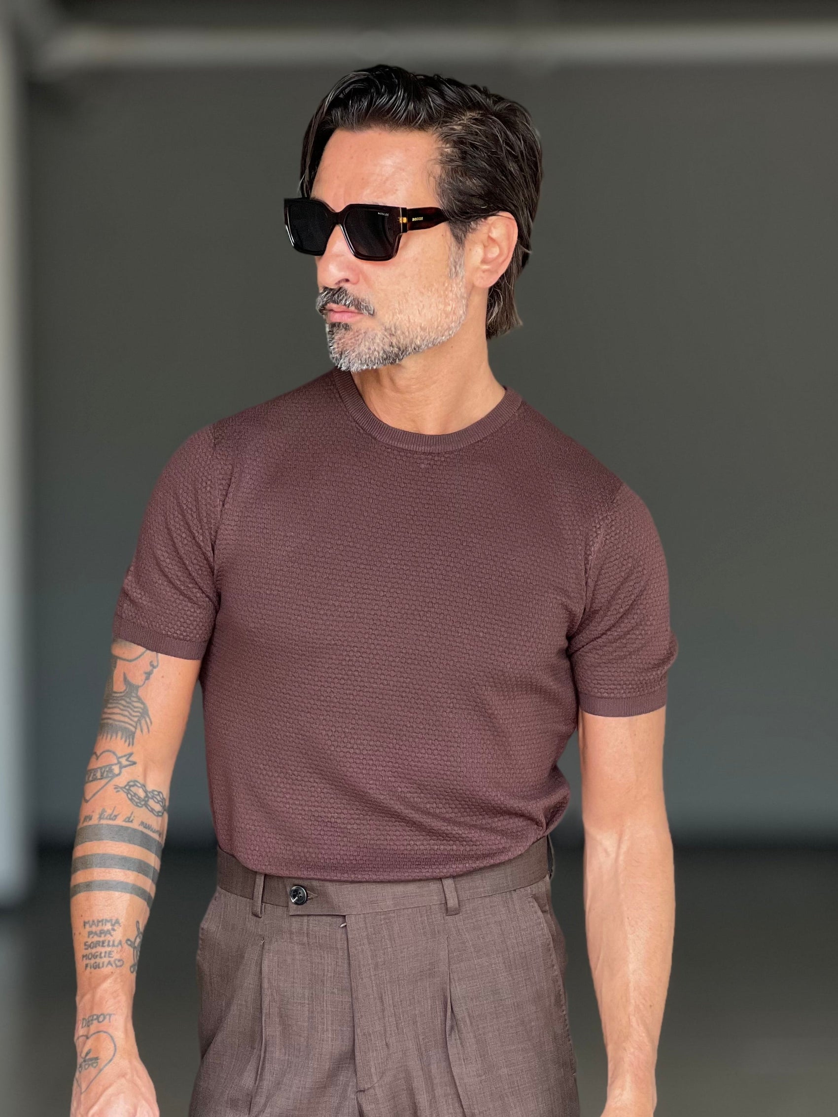 WHITE VISCOSE TROUSERS WITH REGULAR BOTTOM