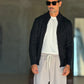 WHITE VISCOSE TROUSERS WITH REGULAR BOTTOM