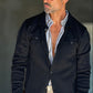 CARDIGAN  POLO NERO BOTTONE COPERTO