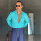 CAMICIA TIFFANY COTONE EFFETTO LINO
