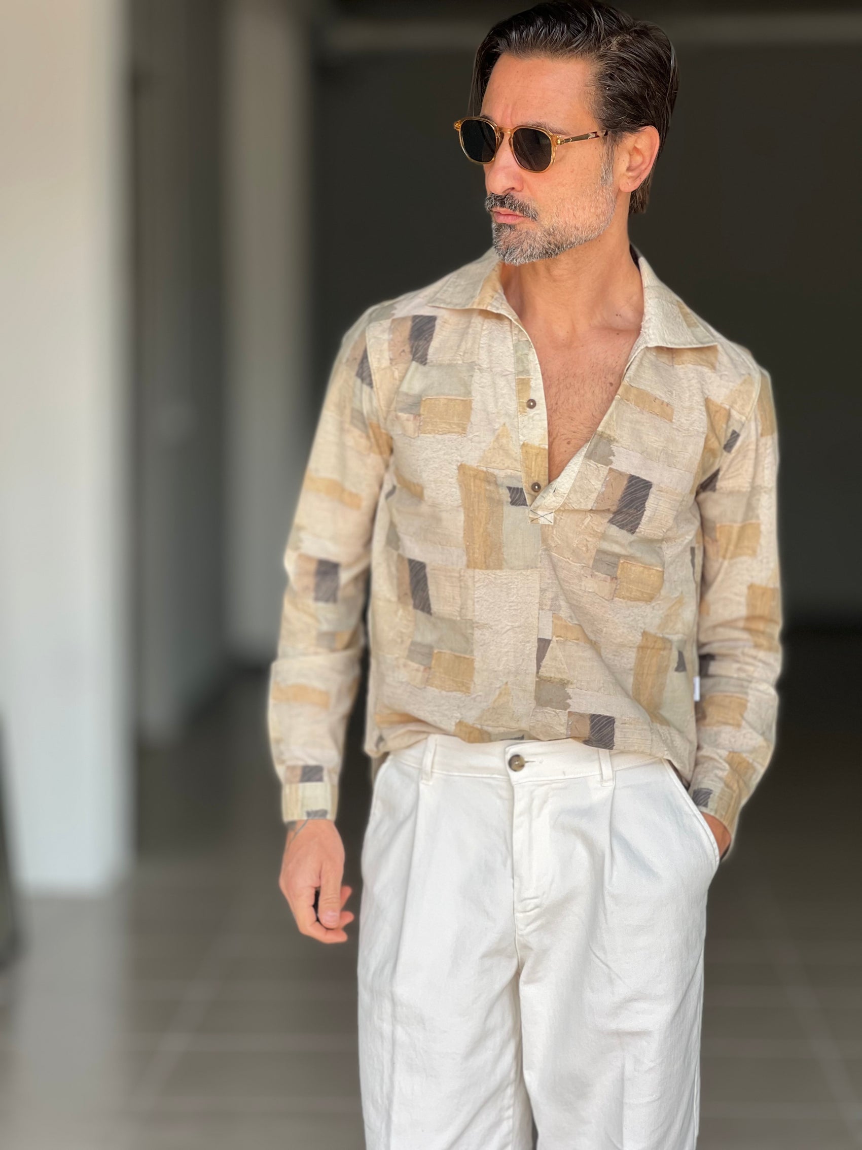 GIOSTRA VISCOSE SHIRT