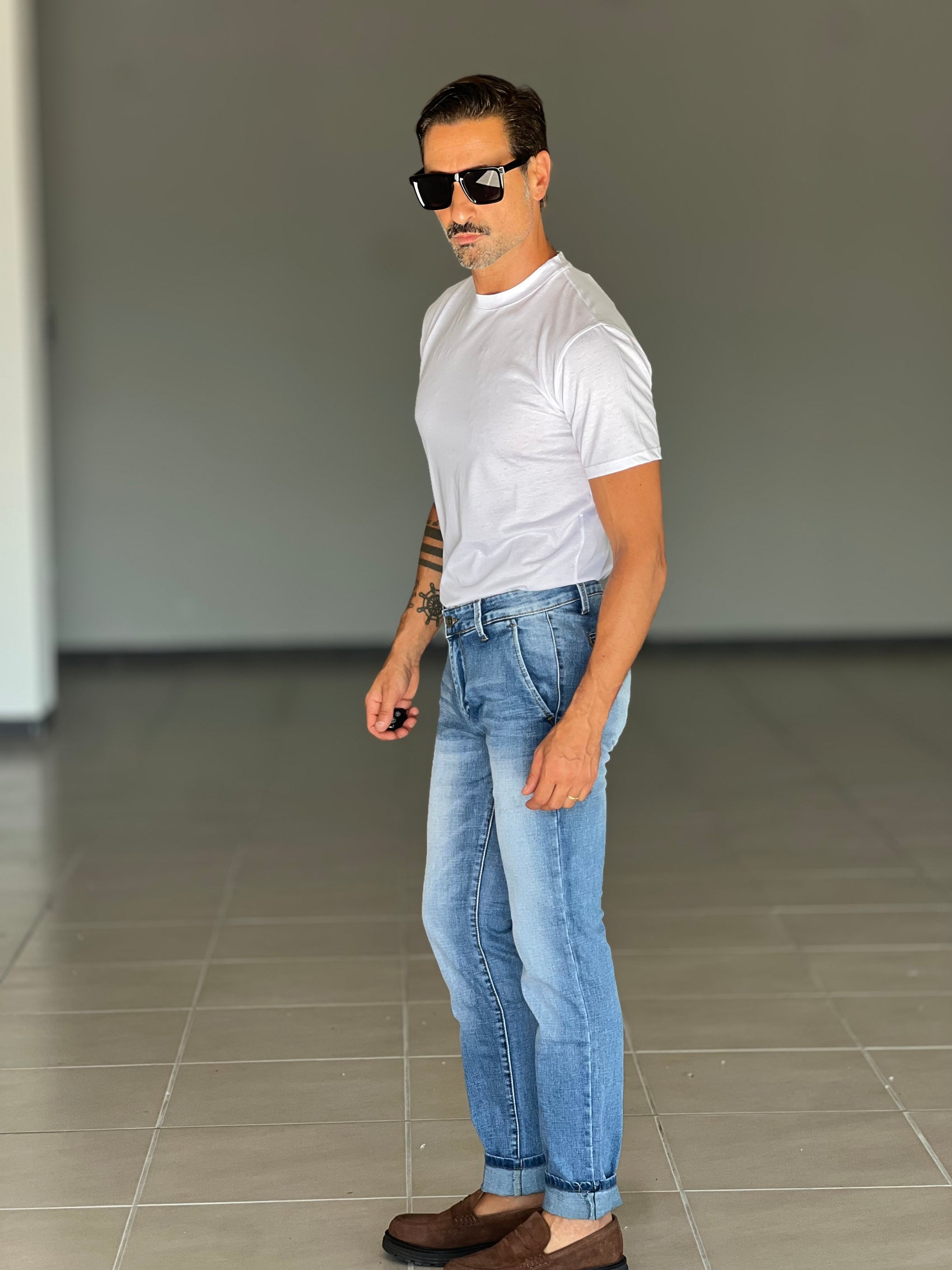 *JEANS  FIRENZE  LAVAGGIO CHIARO