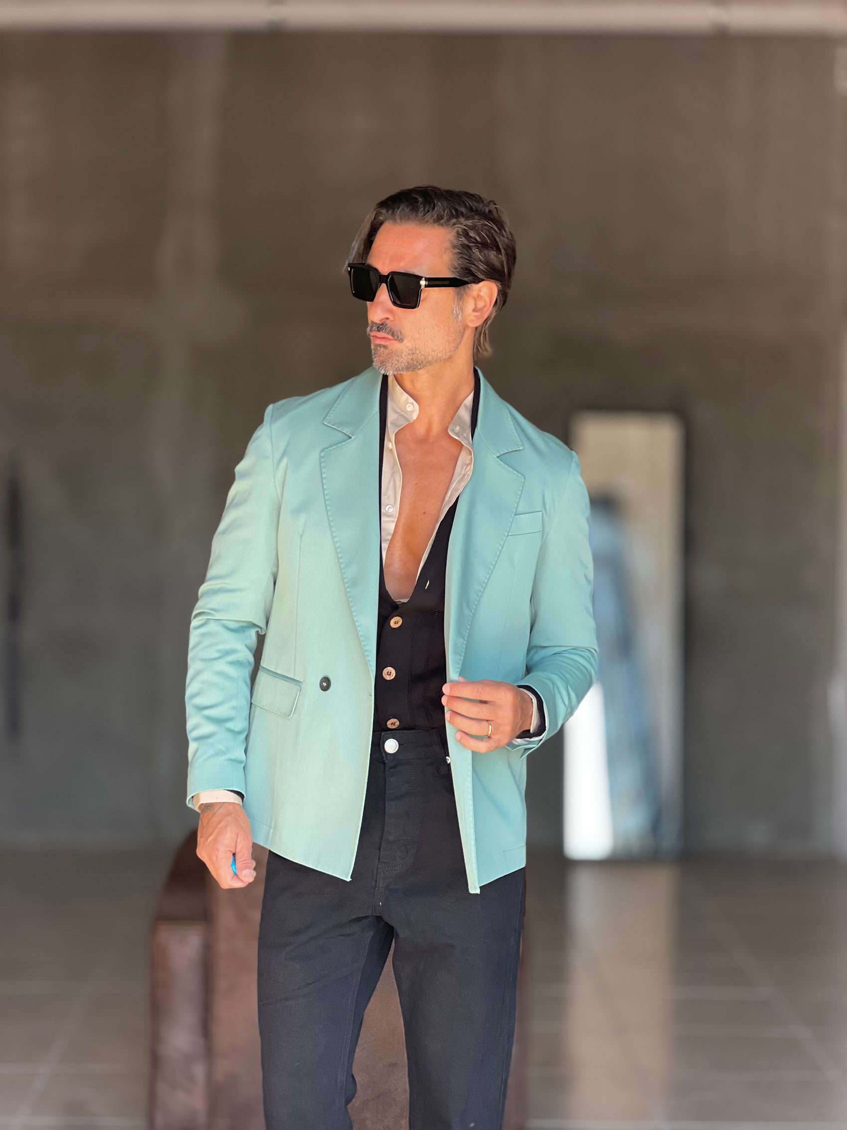 GIACCA TIFFANY  DOPPIOPETTO OVER FIT 0482 (ABBINABILE AL PANTALONE 0482 )
