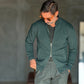 BOMBER FELPA VERDE IMBOTTITO