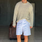 BERMUDA DENIM BIANCO. 316