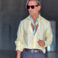 CAMICIA GIALLA LIMONE   LINO