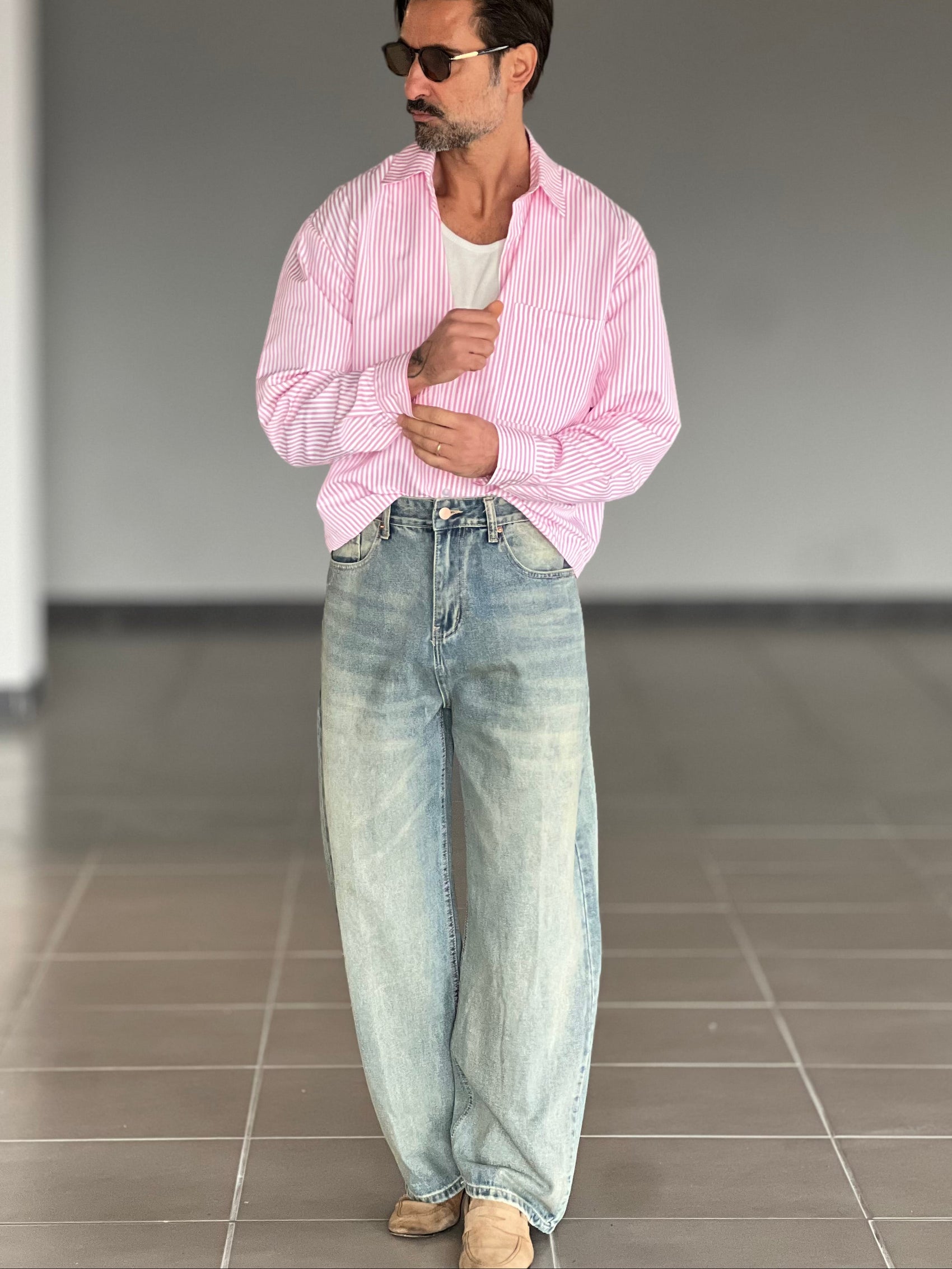 JEANS  LAVAGGIO UNO SABBIATO  BALOON 002