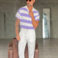 WHITE VISCOSE TROUSERS WITH REGULAR BOTTOM