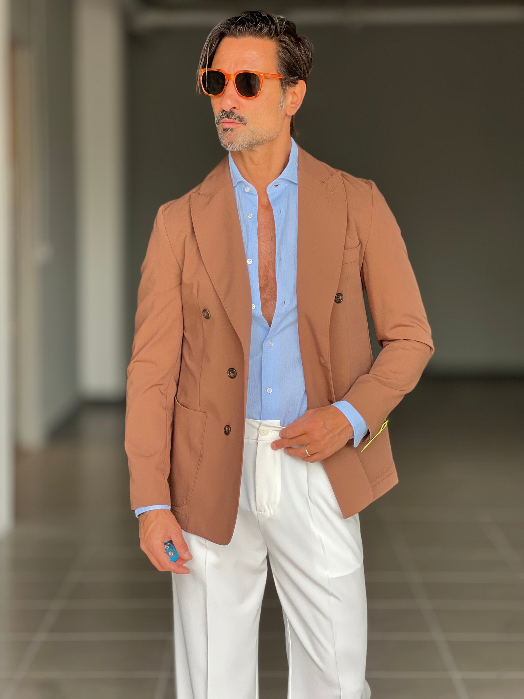 GIACCA DOPPIOPETTO CAMMELLO 557