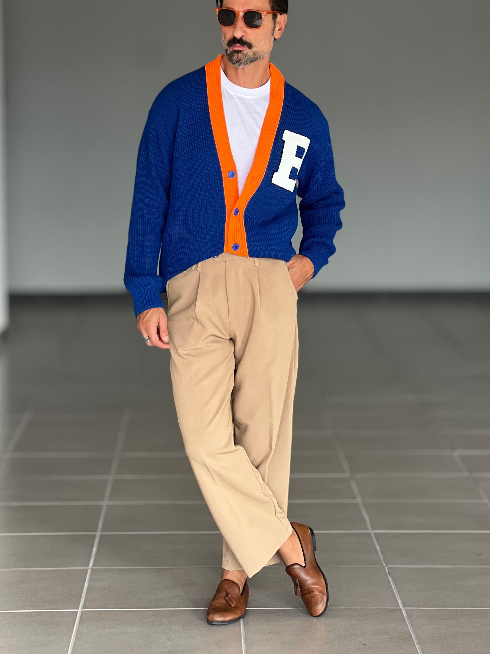 PANTALONE  FONDO AMPIO CAMMELLO GAMBA A PALAZZO