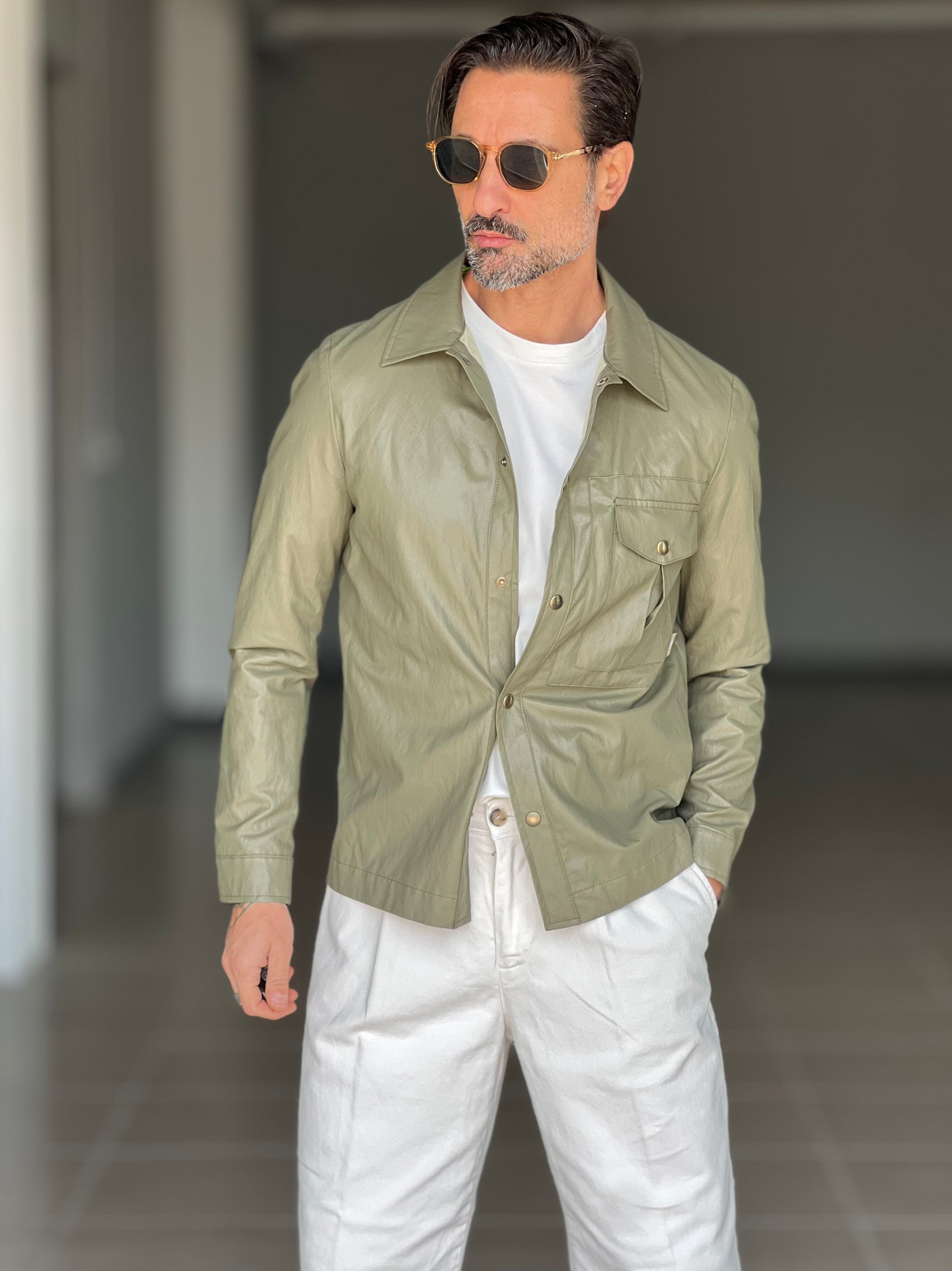 GIOSTRA VISCOSE SHIRT