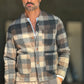 GIACCA XAGON COLLO TOKYO TARTAN EFFETTO FLANELLA DECOSTRUITA CROP