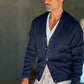 CARDIGAN BLU  MAGLIA INGLESE