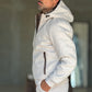 PIUMINO PANNO BEIGE IMBOTTITO ALL' INTERNO HAPPER