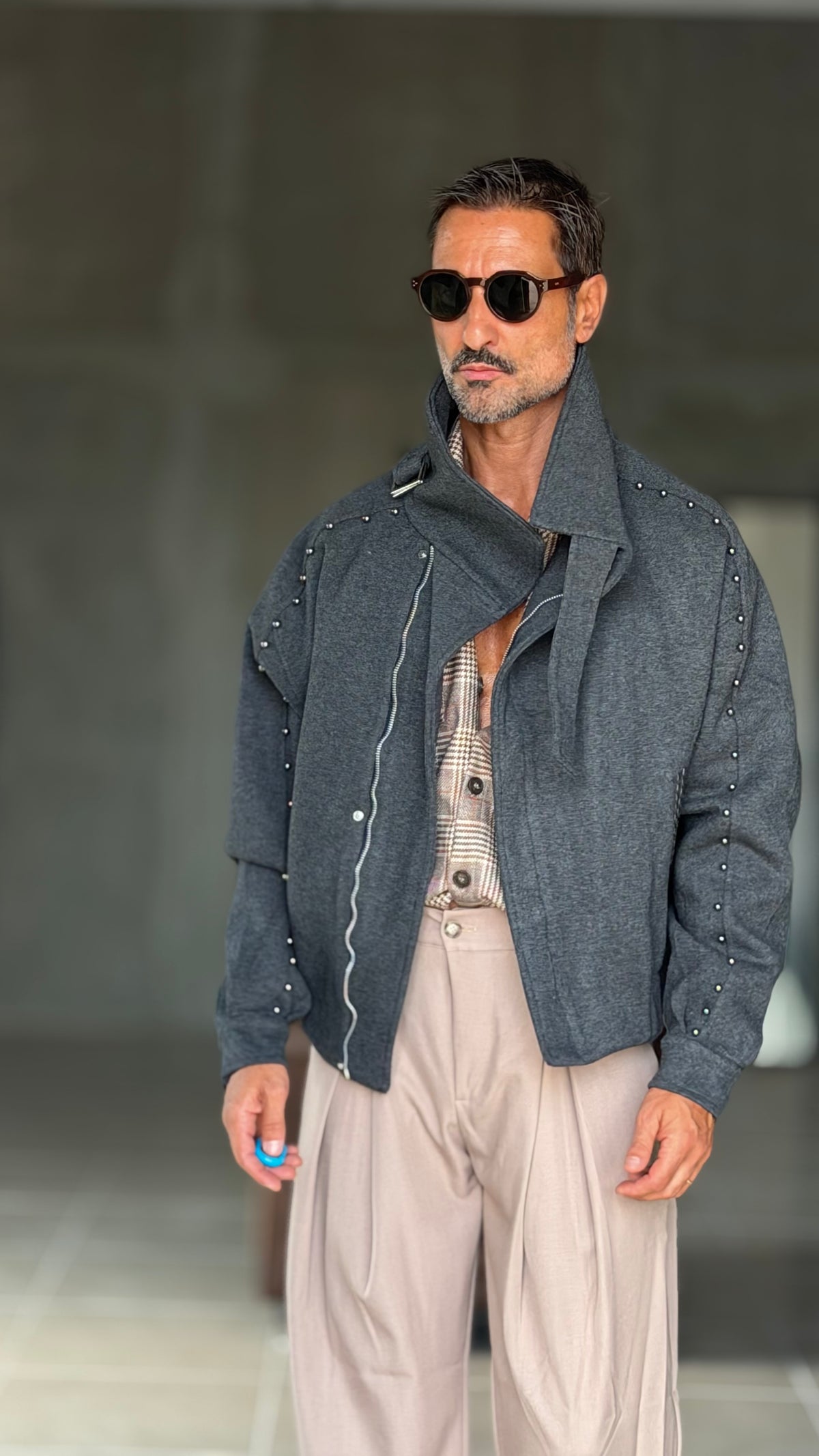 ECORENNA ECRU' BOMBER JACKET