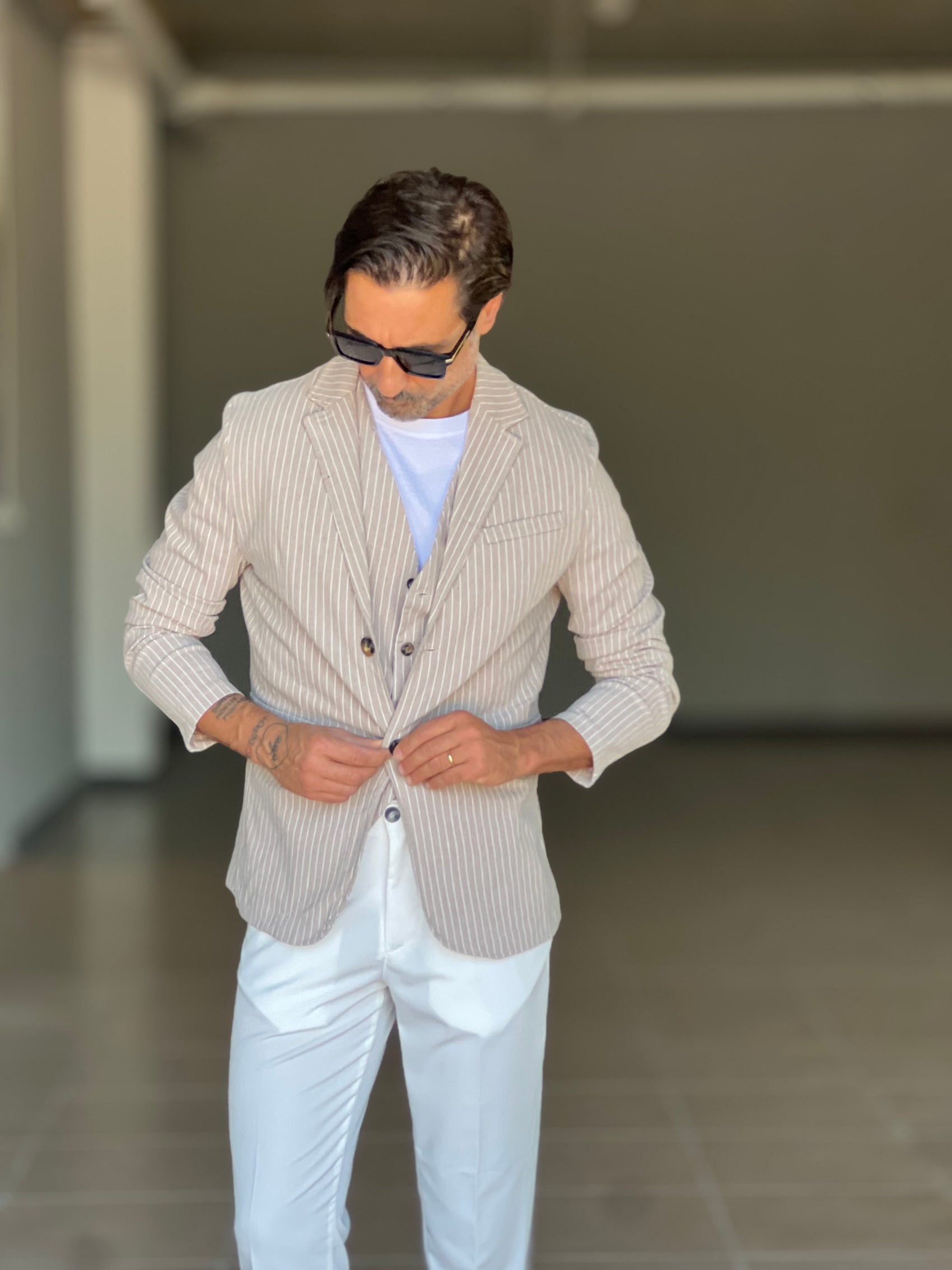ECORENNA ECRU' BOMBER JACKET