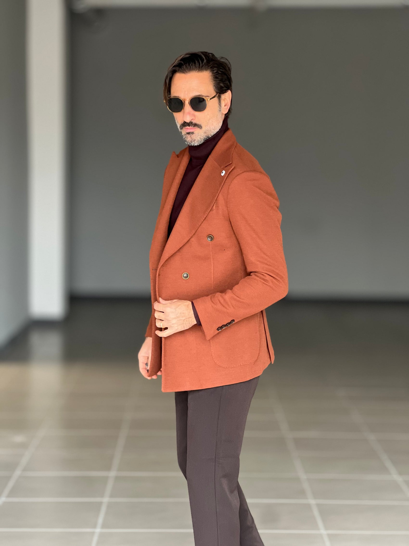 GIACCA OPERATA MORO DOPPIOPETTO PETRO'SARTORIA