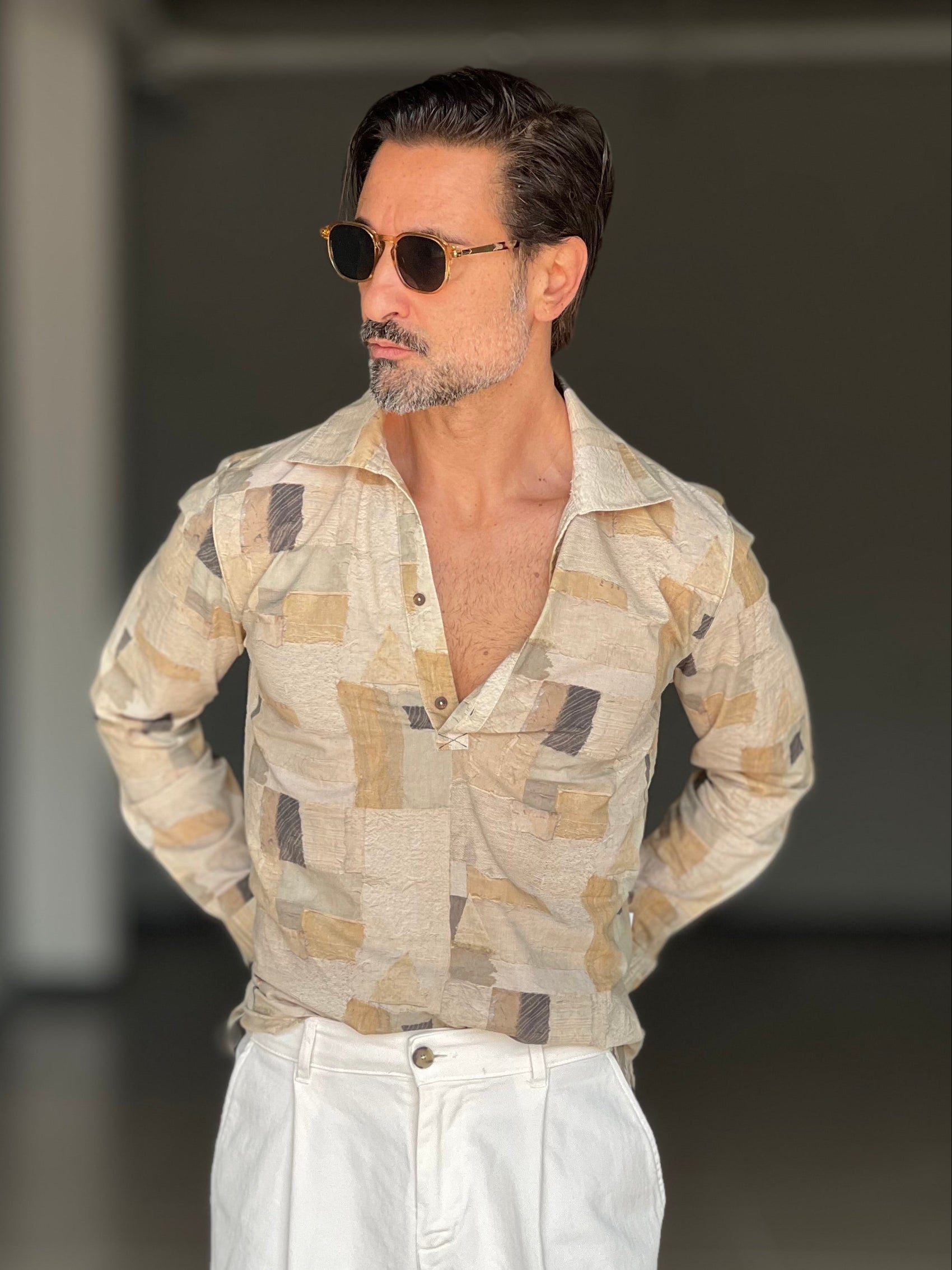 GIOSTRA VISCOSE SHIRT