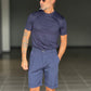 BERMUDA BLU  PINCES COTONE 553