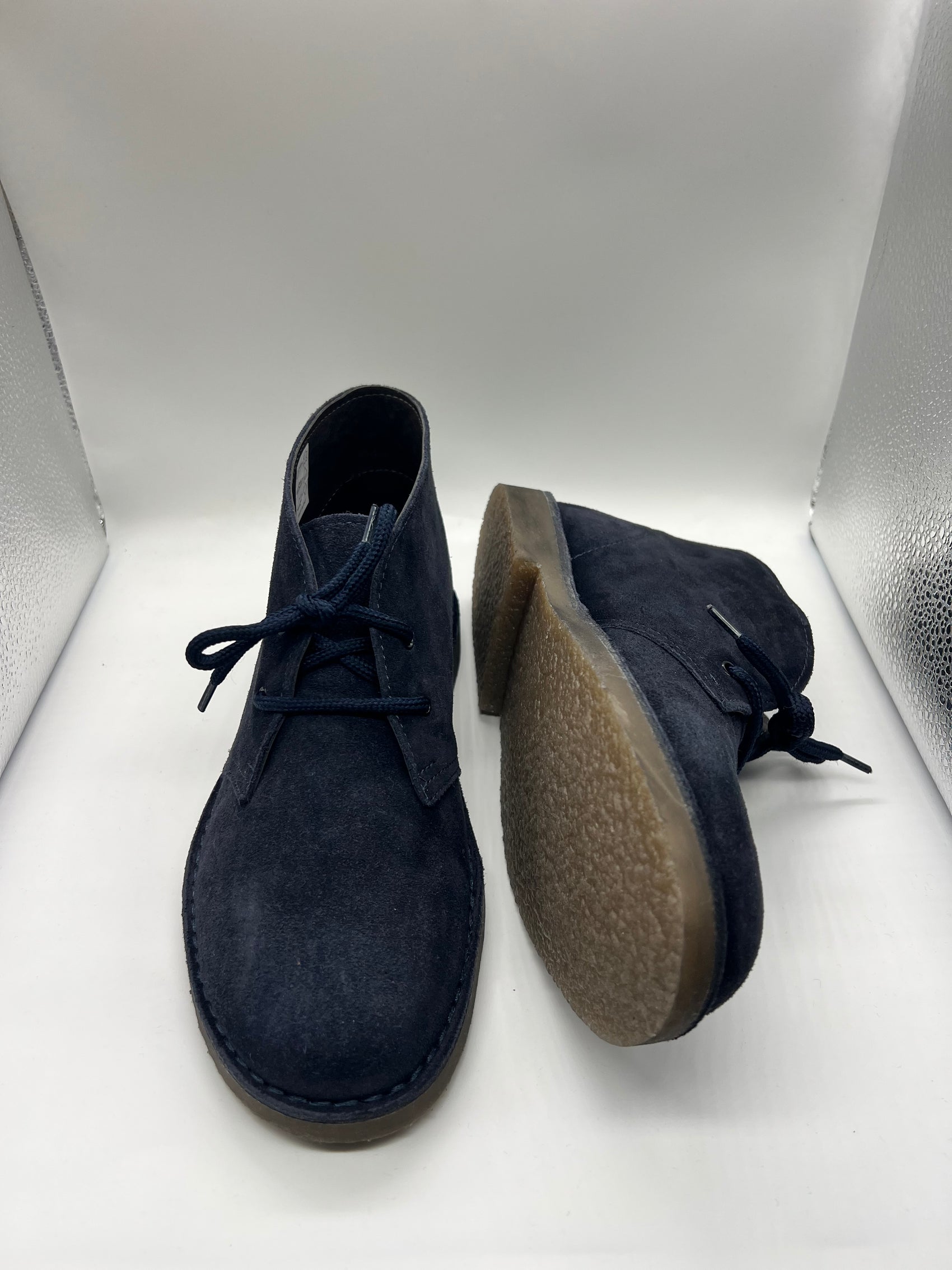 DOUBLE BUCKLE BLACK SUEDE LOAFERS