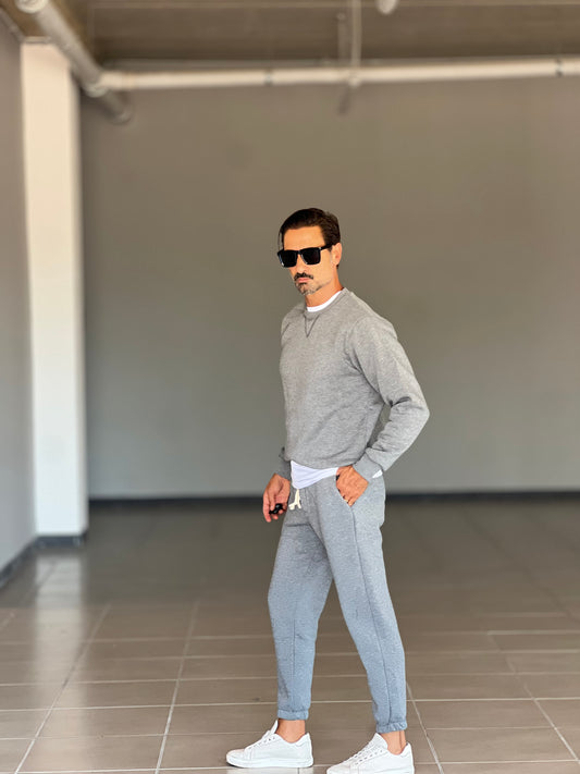 PANTATUTA GRIGIO FELPA