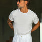 BOAT NECK T SHIRT