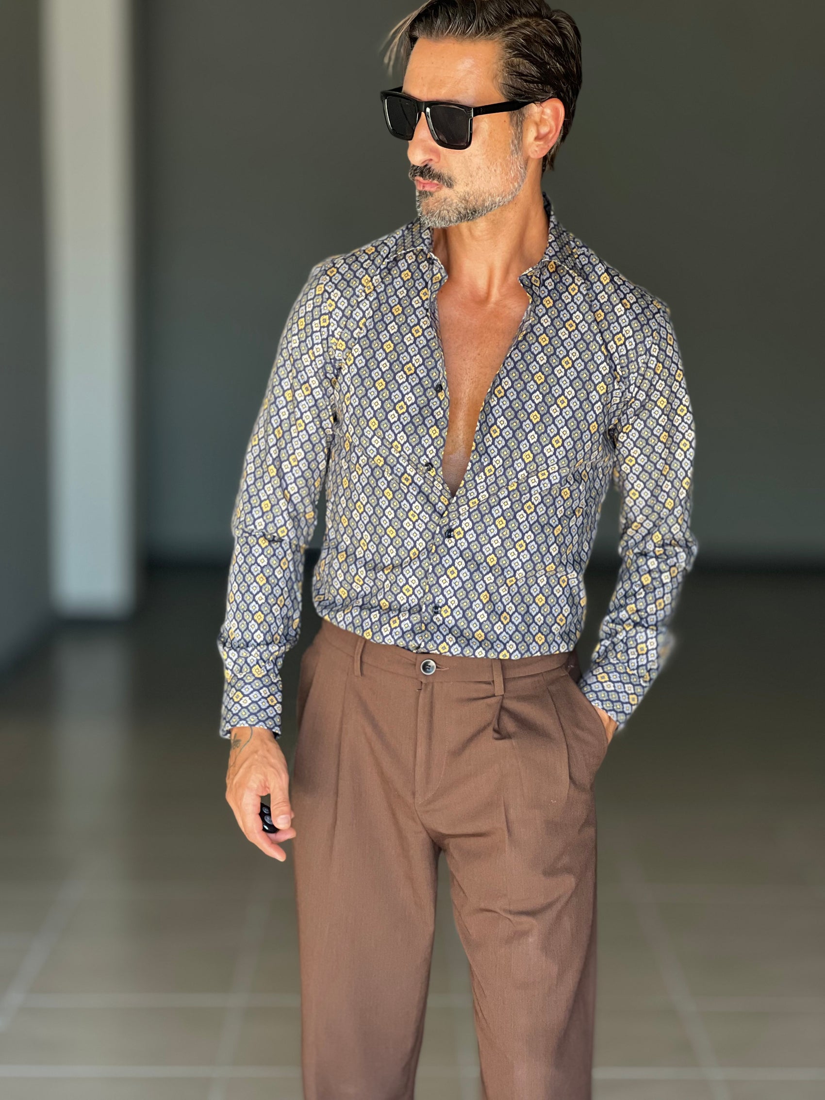 CAMICIA  DEPOT FANTASIA IBIZA