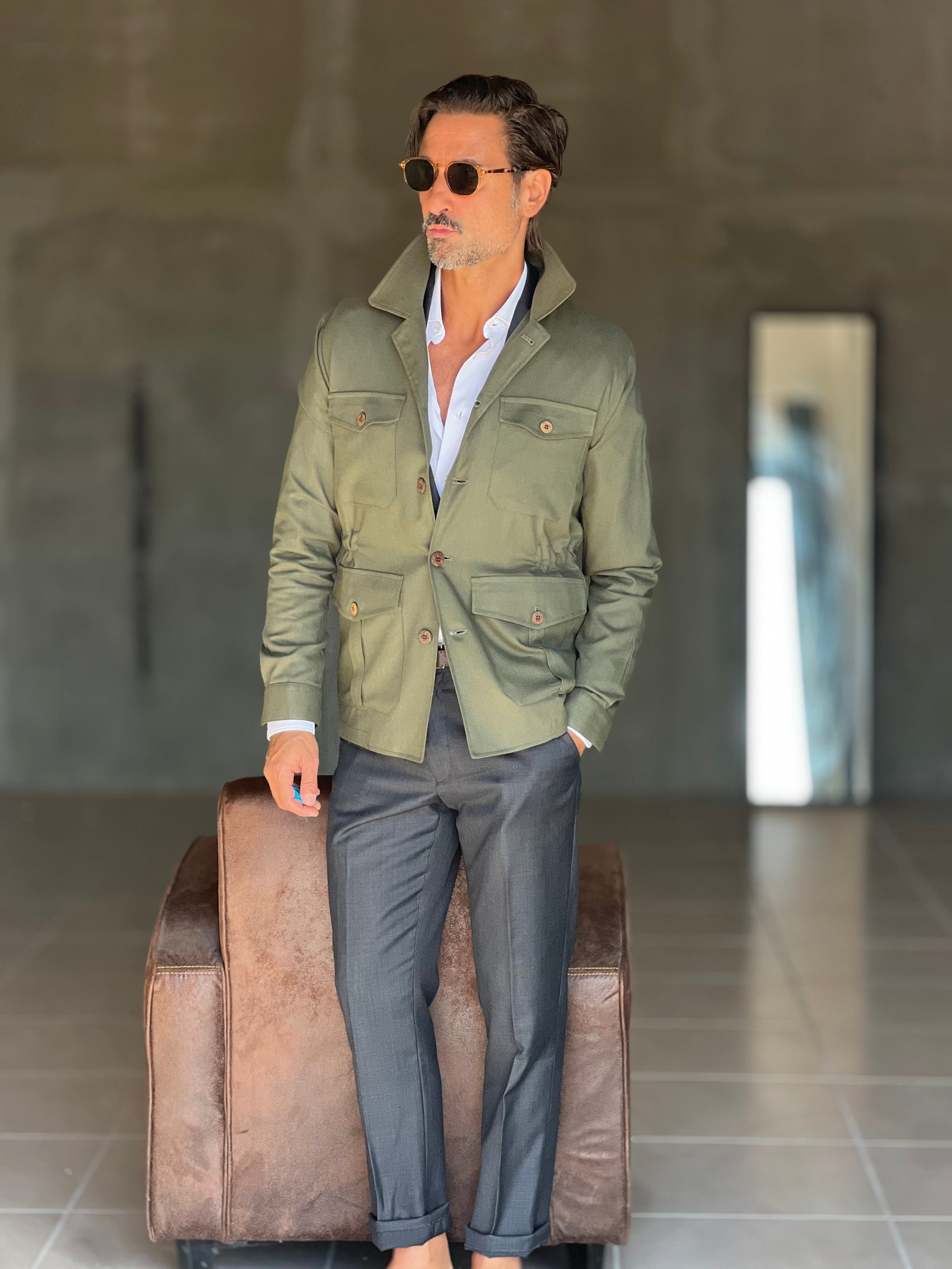 GIOSTRA VISCOSE SHIRT