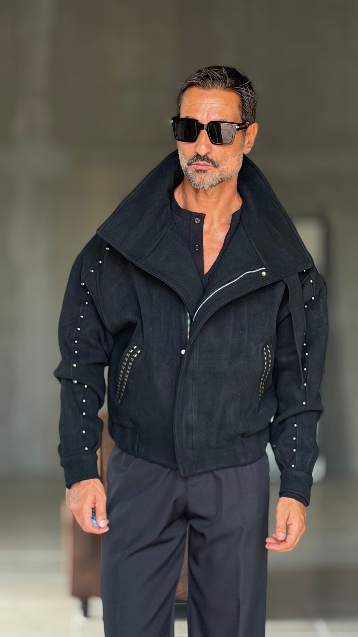 ECORENNA ECRU' BOMBER JACKET