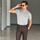 BOAT NECK T SHIRT