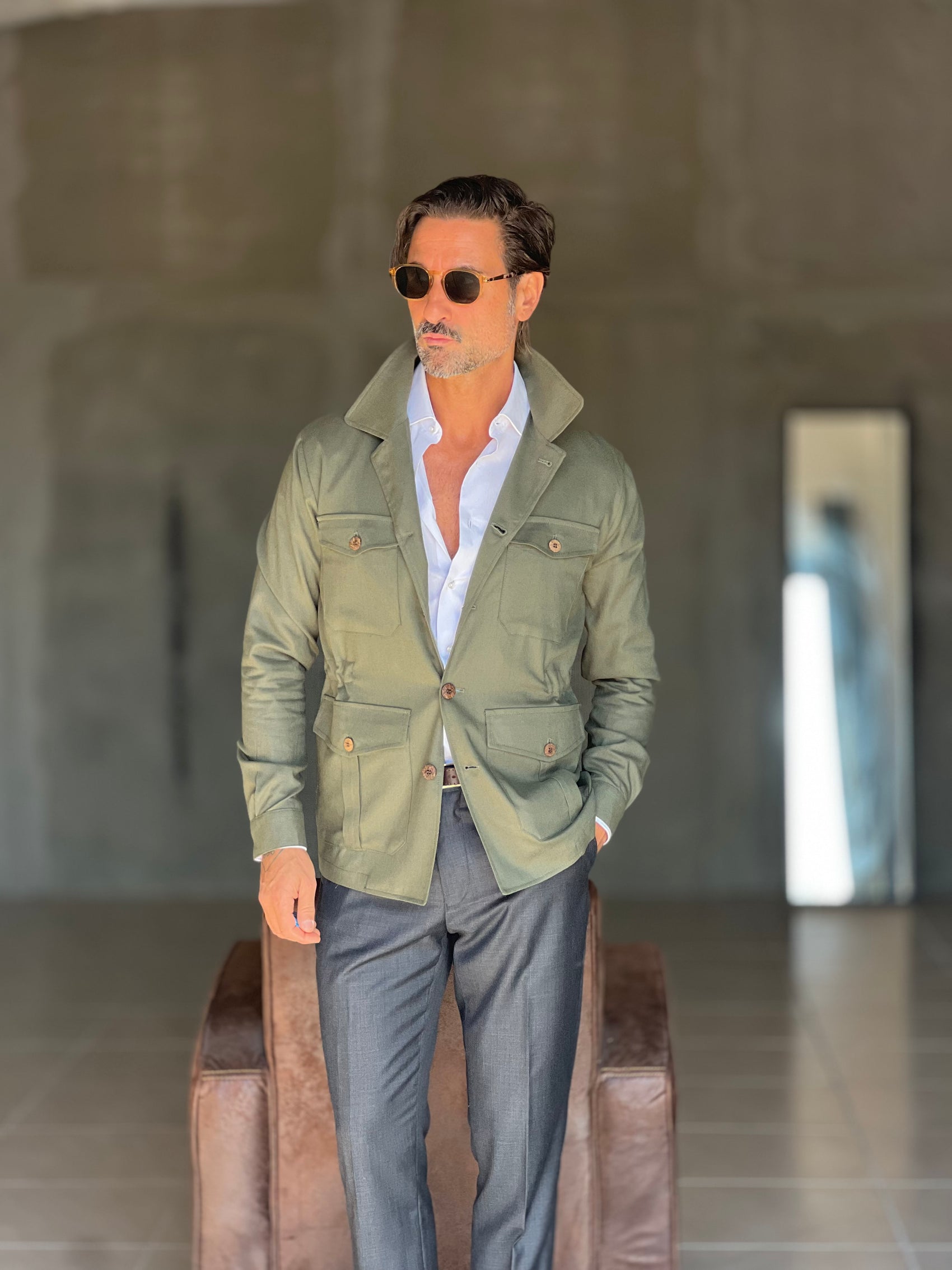 GIOSTRA VISCOSE SHIRT