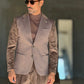 GIACCA XAGON MORO VELLUTO E TESSUTO 954(ABBINABILE AL PANTALONE VELLUTO XAGON 954)