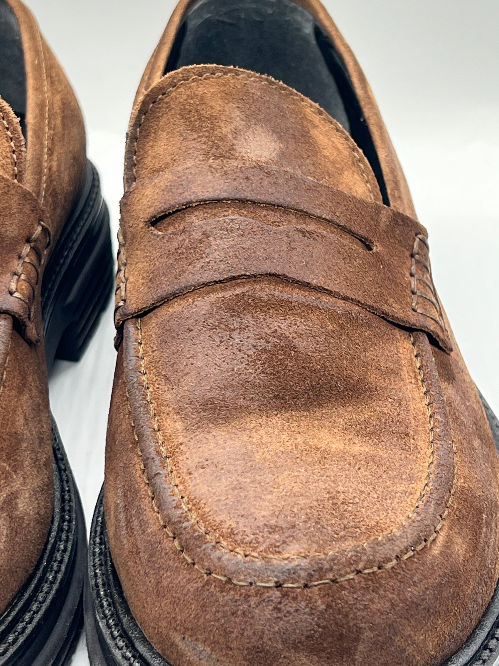 MOCASSINO CUOIO INVECCHIATO FONDO GOMMA