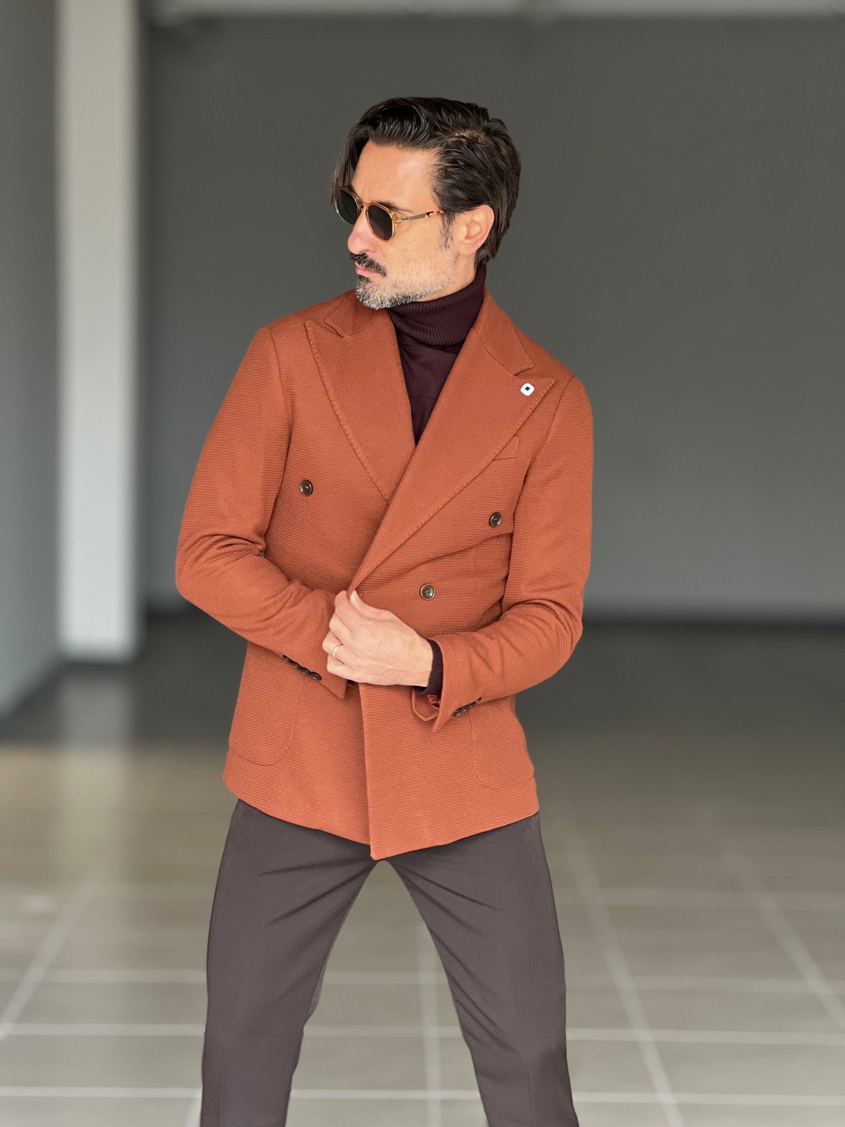 GIACCA OPERATA MORO DOPPIOPETTO PETRO'SARTORIA