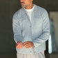 CARDIGAN  POLO GRIGIO    BOTTONE COPERTO