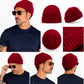 CAPPELLO  ROSSO LANA E CASHEMERE E MISTI