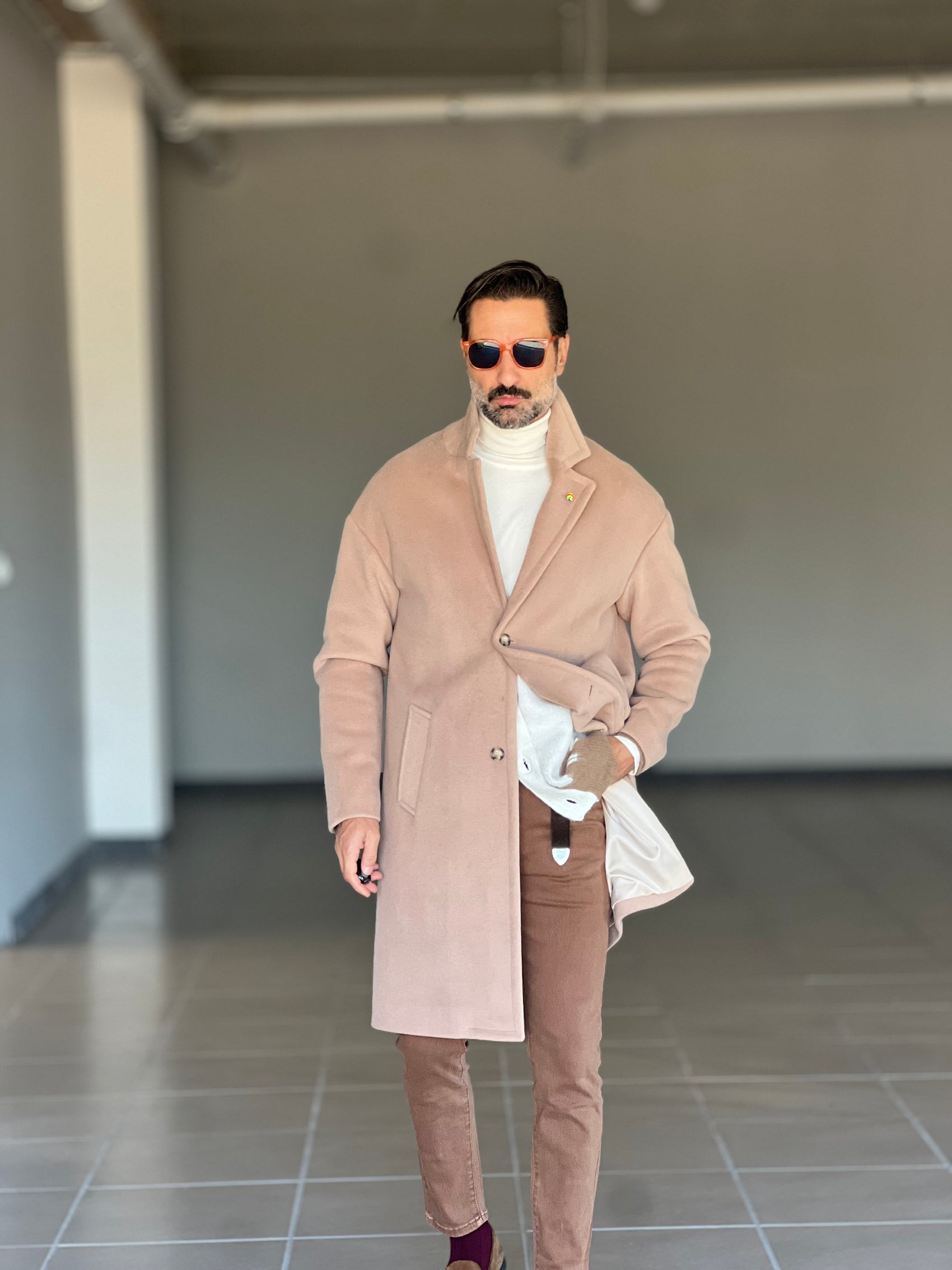 *CAPPOTTO  CAMMELLO OVER FIT