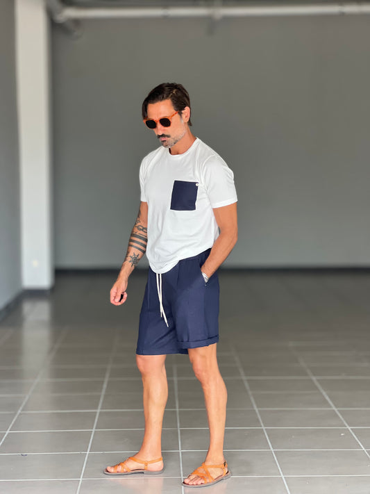 BOAT NECK T SHIRT