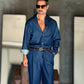 CAMICIONE  DENIM LAVAGGIO MEDIO PESANTE