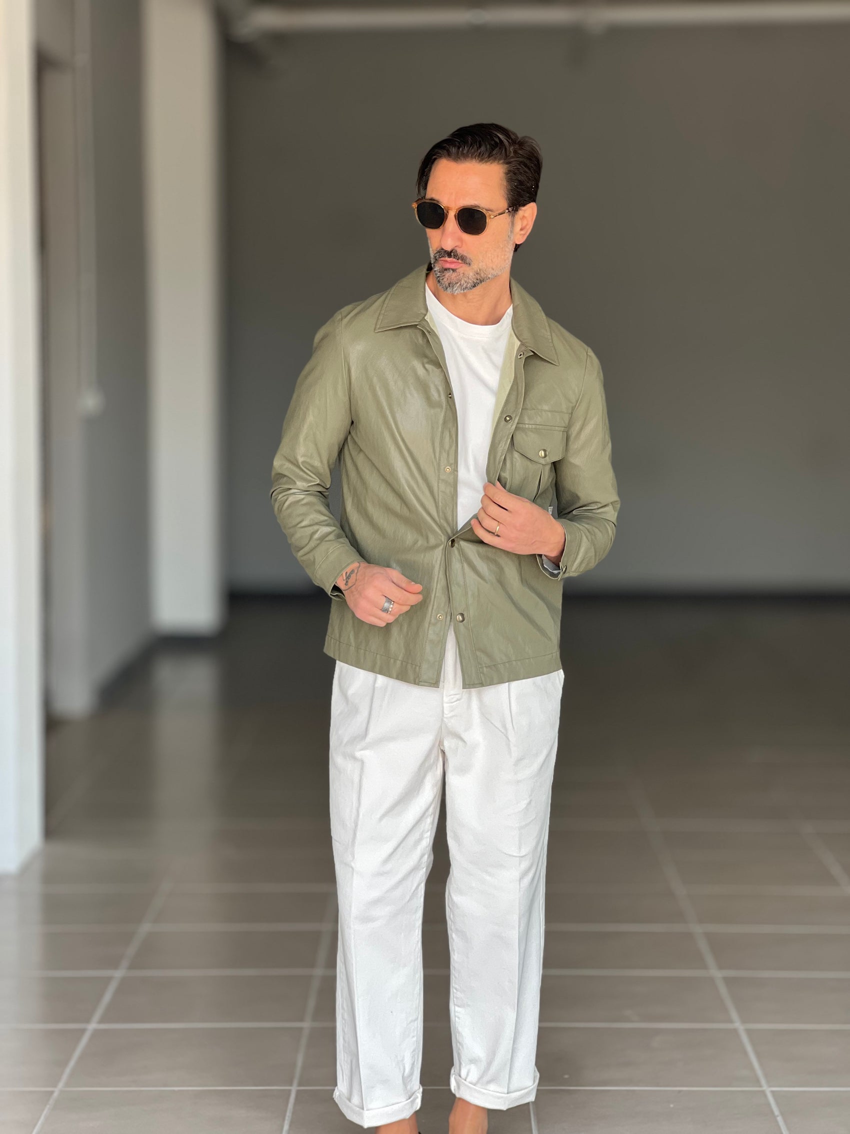 GIOSTRA VISCOSE SHIRT