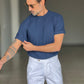 MAGLIA  GIRO BLU DELAVE' KOON